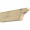 Ekena Millwork Yorktown Rough Sawn Rafter Tail, Douglas Fir, 4"W x 10"H x 36"L RFT04X10X36YOR00RDF - alternate 1